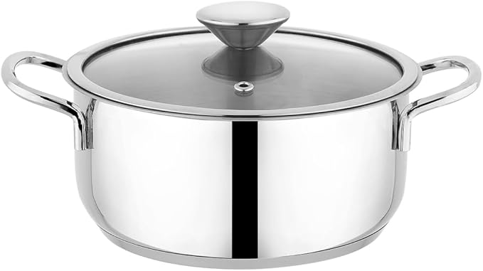 Schafer Steel Storm Çelik Tencere Seti 6 Parça-Inox